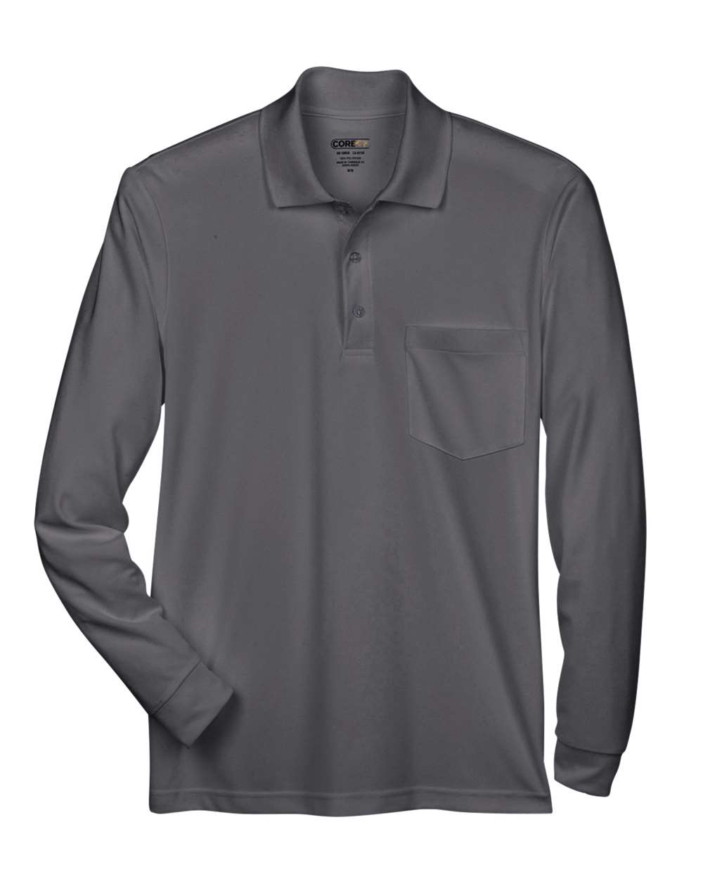 Men's Pinnacle Performance Long Sleeve Piqué Polo with Pocket - 88192P 7