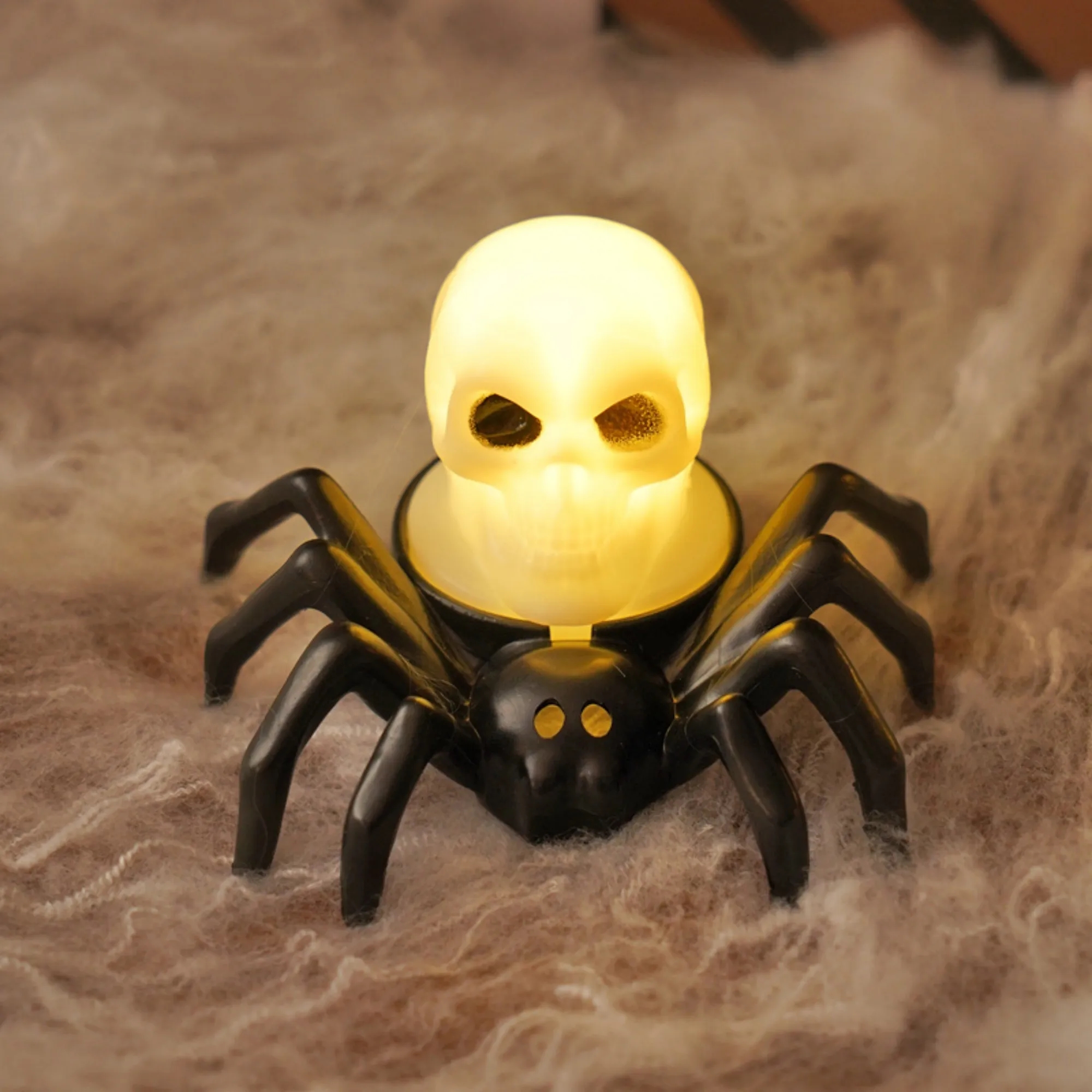 Halloween Lighted Spider Candle Ornament 3