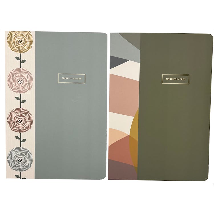 Flex Notebooks - 9.8" x 6.8" 2 Cover Styles 2
