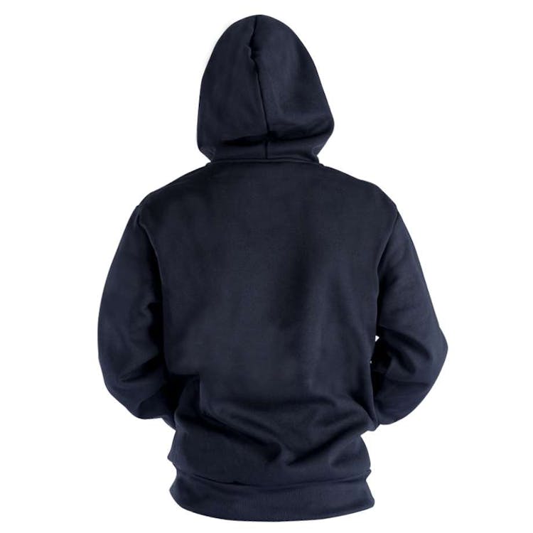 Fleece Pullover Hoodies - Size XL Black, custom hoodie or sweatshirt with logo imprint 1