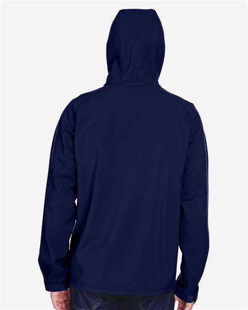 Men's Prospect Two-Layer Fleece Bonded Soft Shell Hooded Jacket - 88166 18
