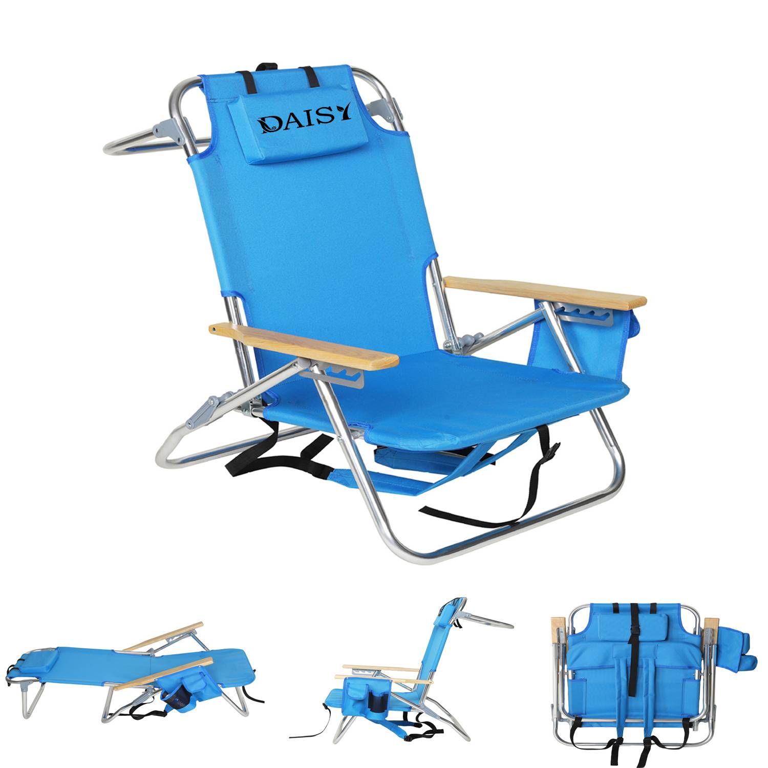 Outdoor Portable Folding Beach Chair 5