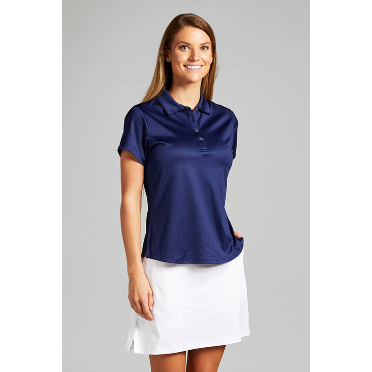 Bermuda Sands Ladies Charlee Solid Short Sleeve Polo 6