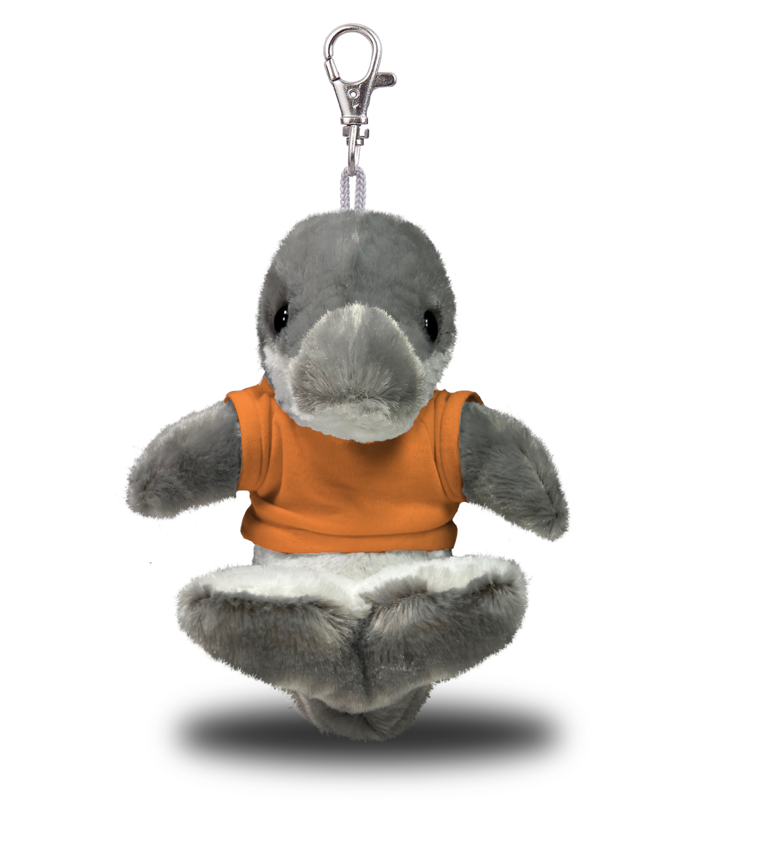 Plush Dolphin Keychain with T-Shirt 18