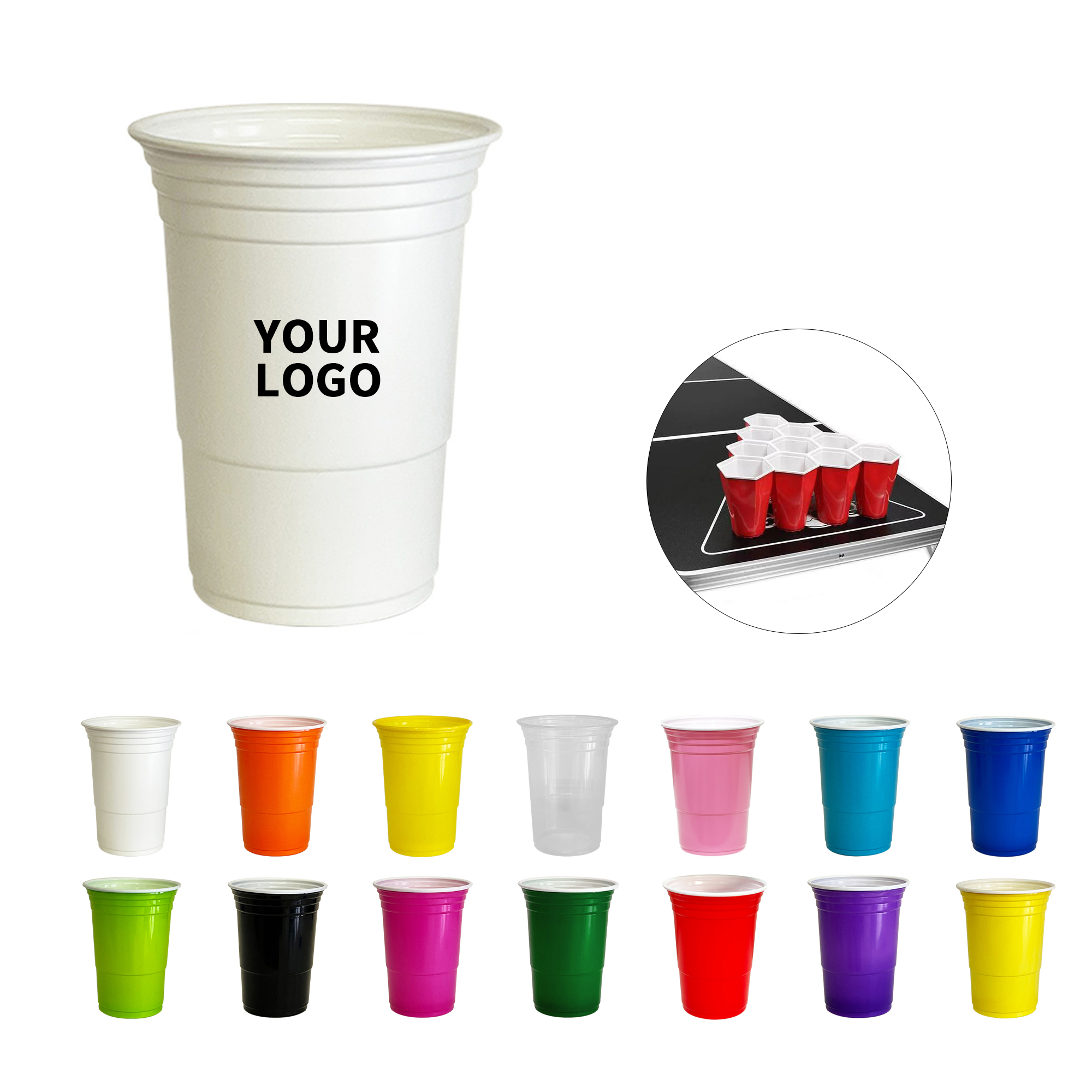 Plastic Party Cup 16 Ounce 4