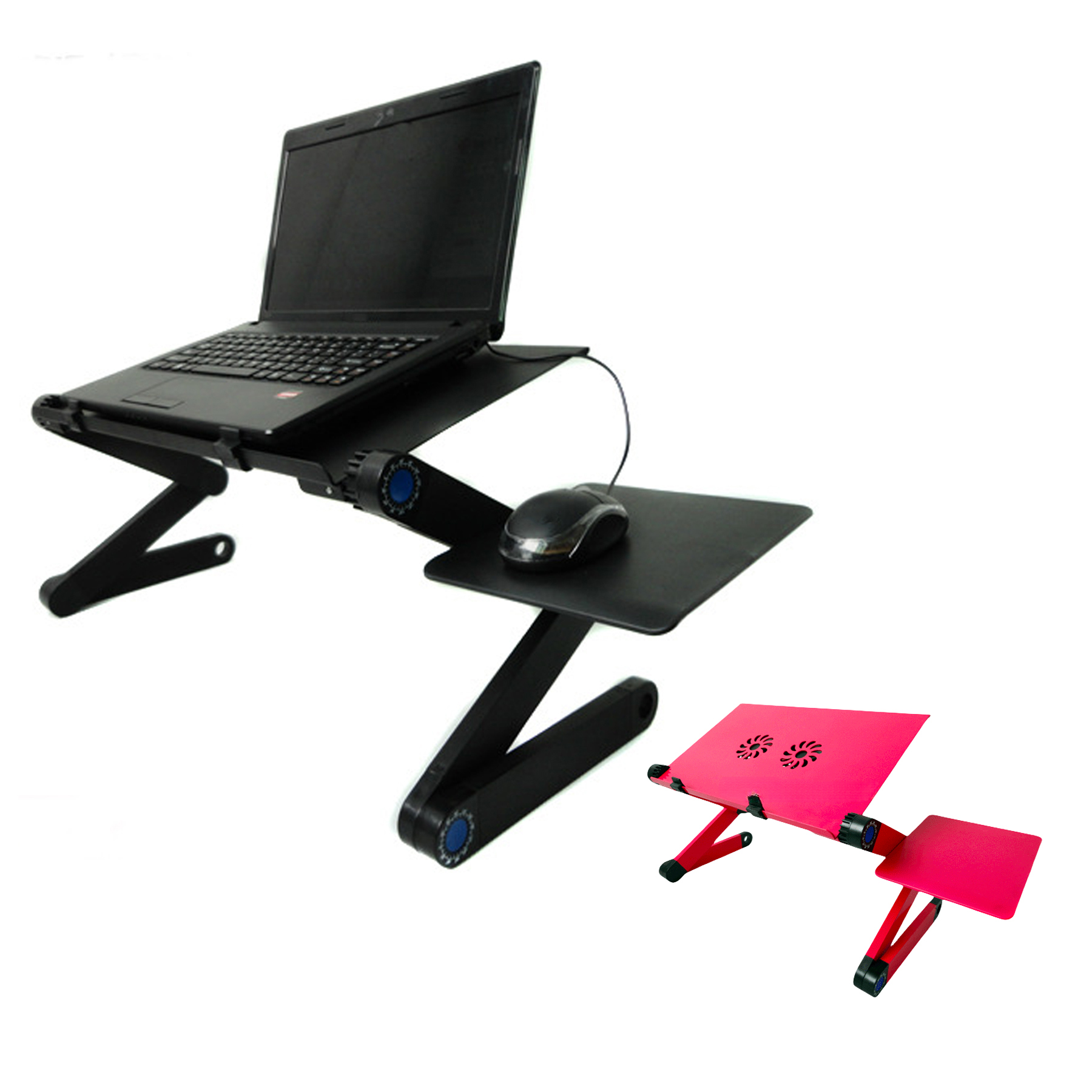 Foldable Laptop Bed Desk With Mouse Pad 1
