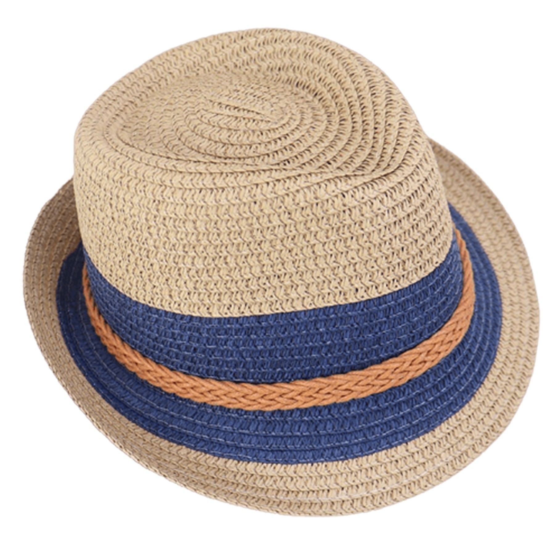 Adults' Summer Beach Sun Protective Straw Hat 4