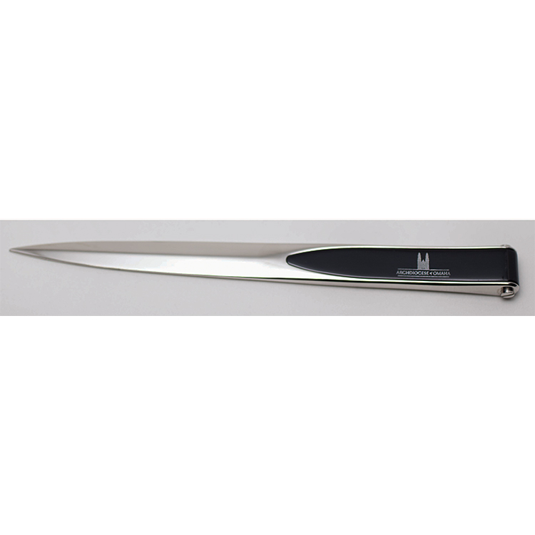 Black and Silver Letter Opener