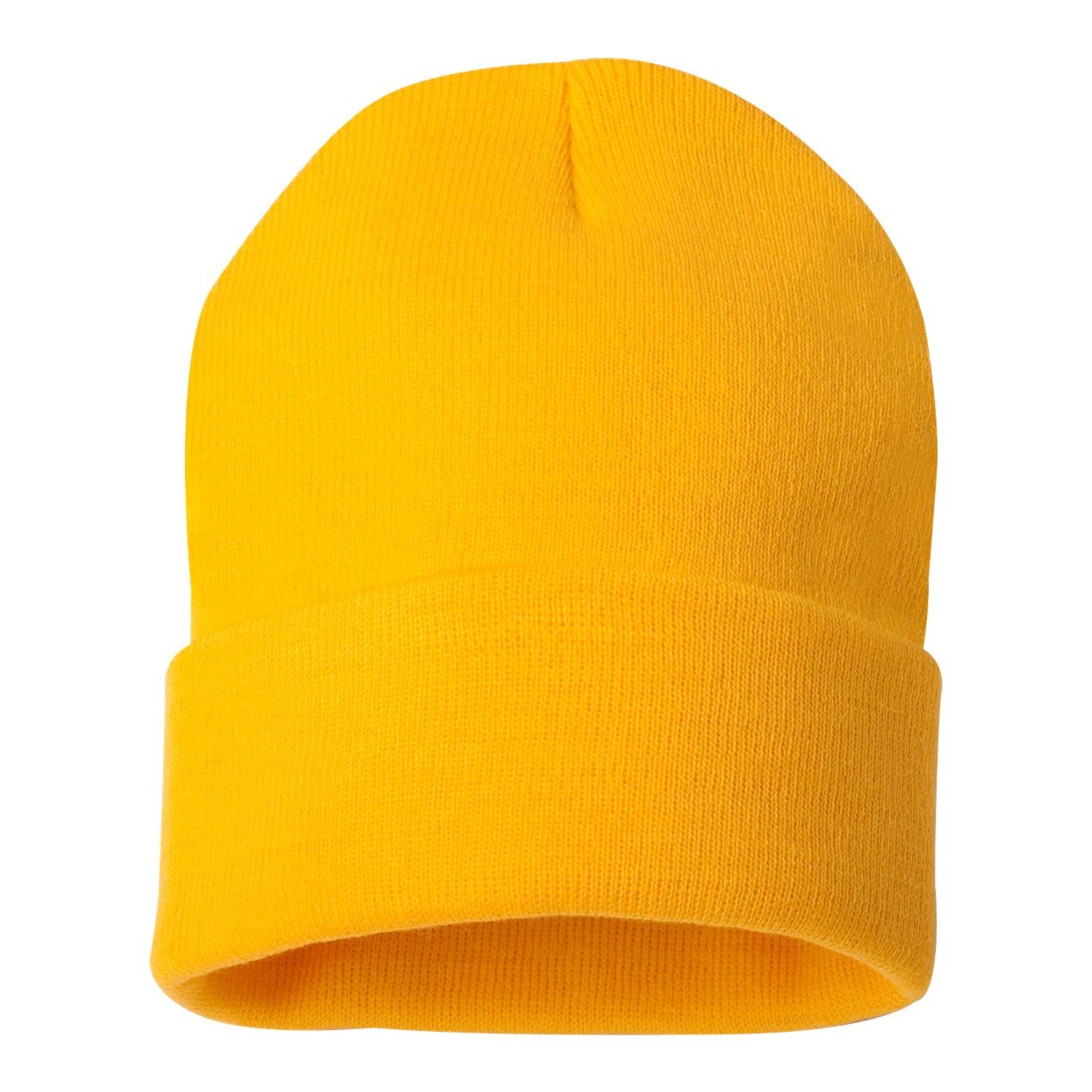 Cuffed Beanie With Faux Leather Patch 3