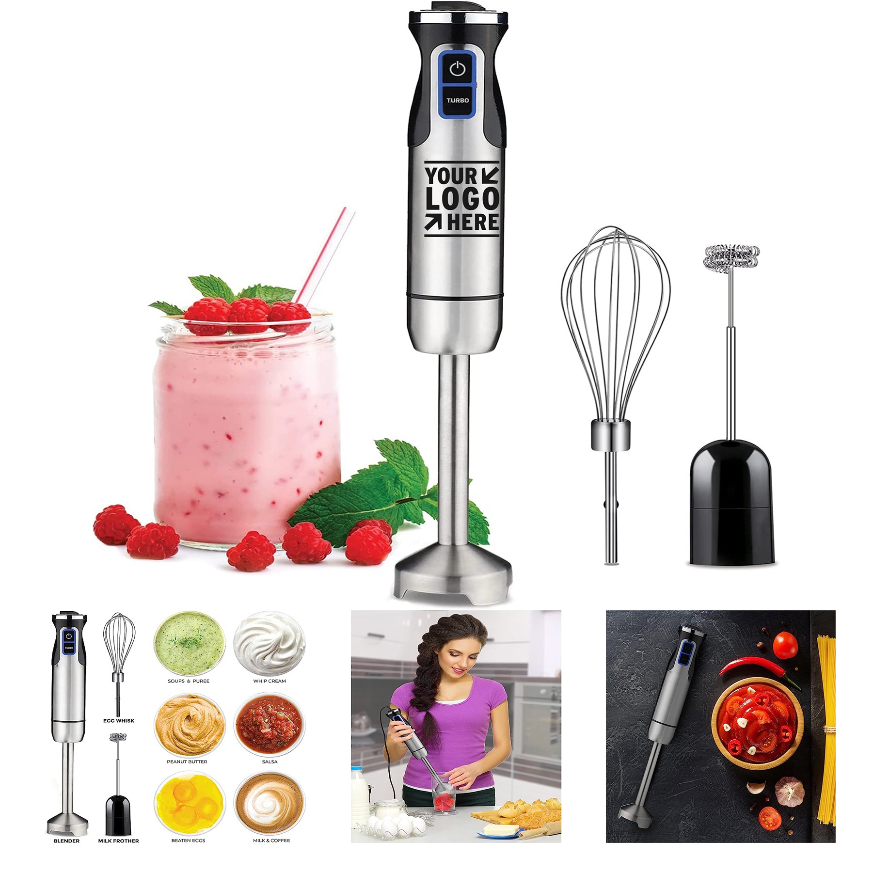 Ultra-Stick 500 Watt 9-Speed Immersion Multi-Purpose Hand Blender 2