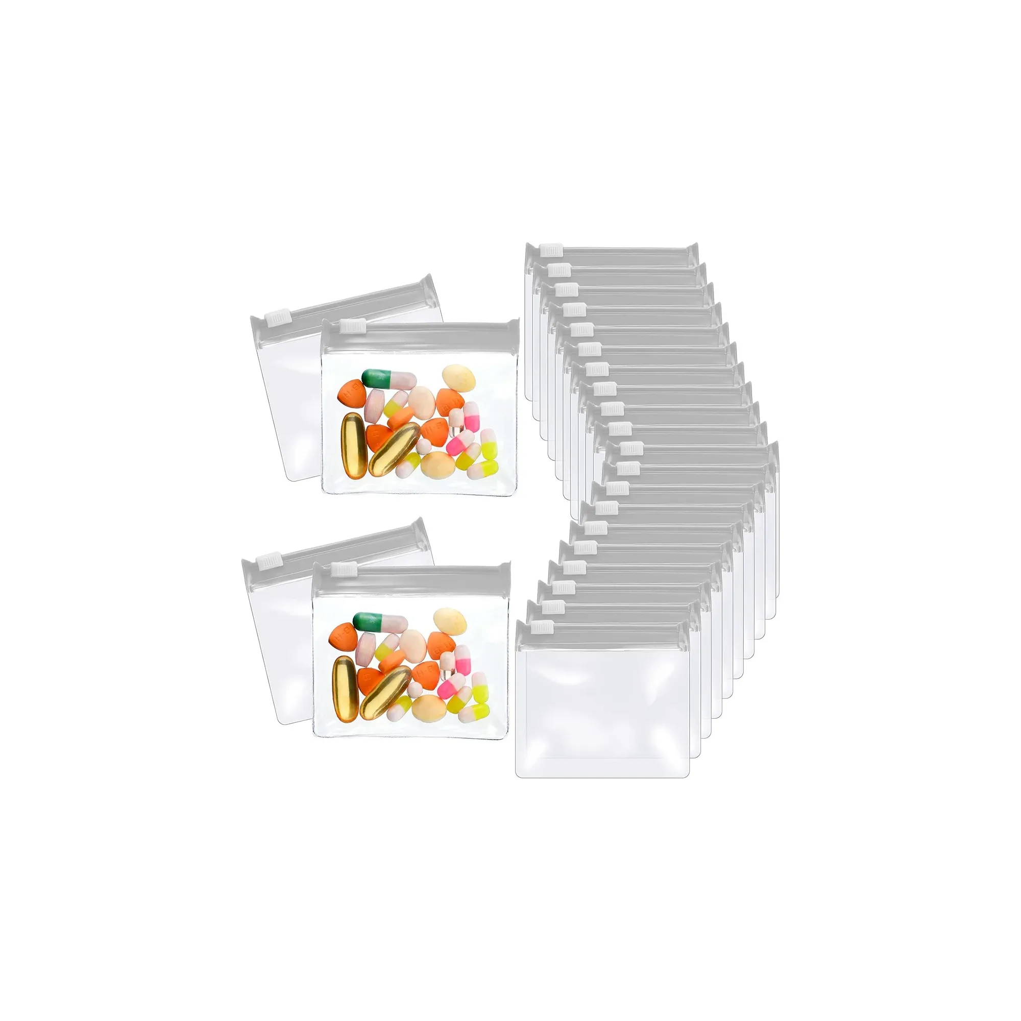 Eco-Friendly Travel Eva Pill Bagging Medicine and Ziplock Ba 16
