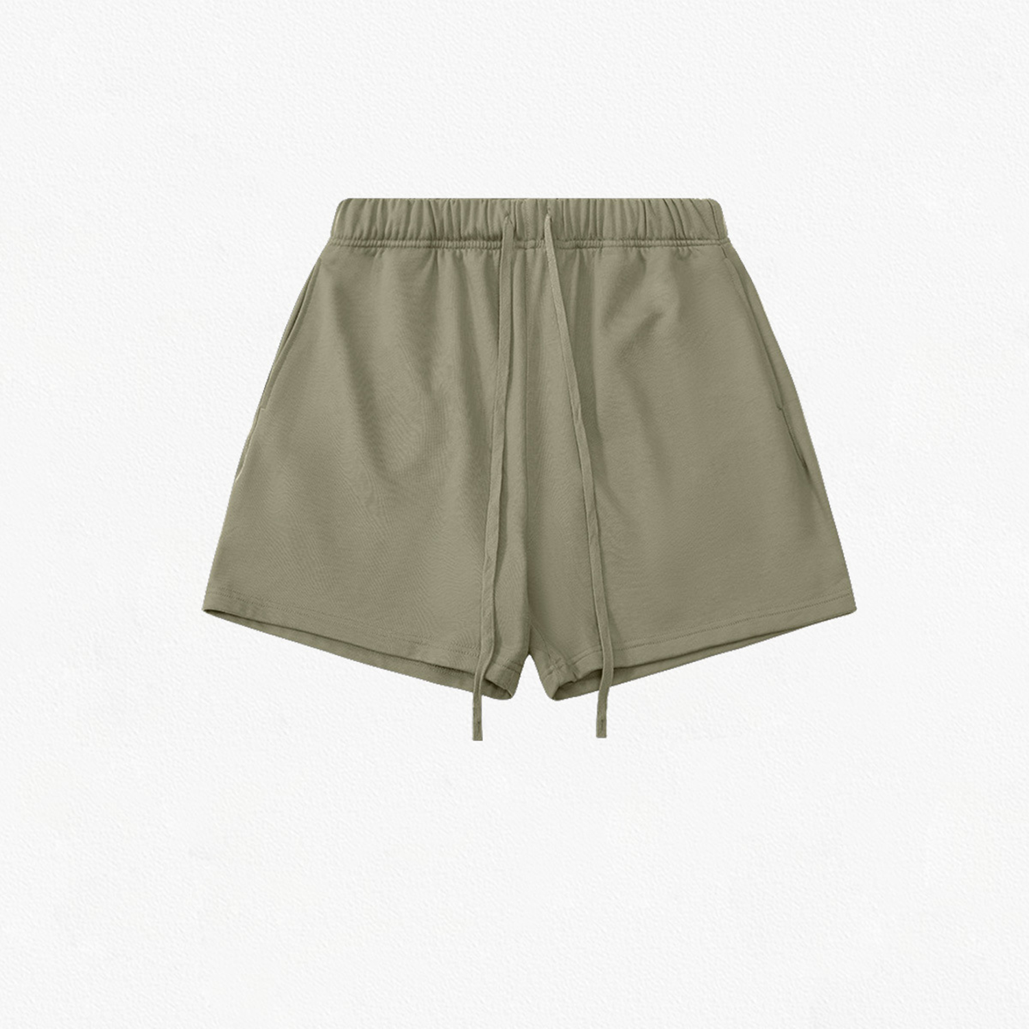Men Outdoor Casual Anti-Wrinkle Elastic Cotton Shorts 2