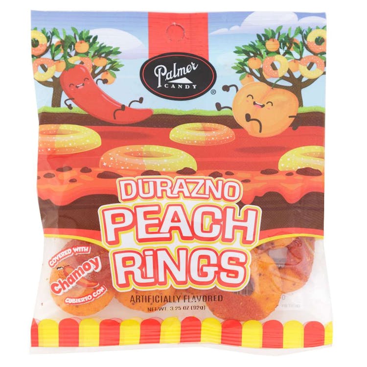 Palmer Durazno Chamoy Peach Rings 1