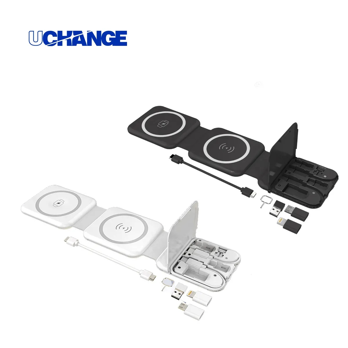 Foldable 3-in-1 Wireless Charging Pad & Stand 4