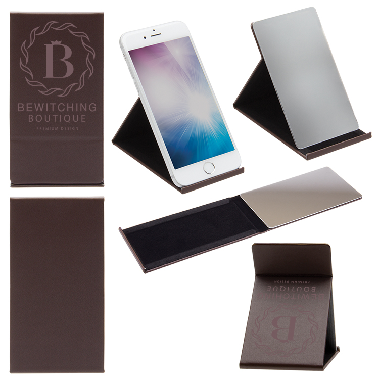 Deluxe Phone Stand w/Mirror 1