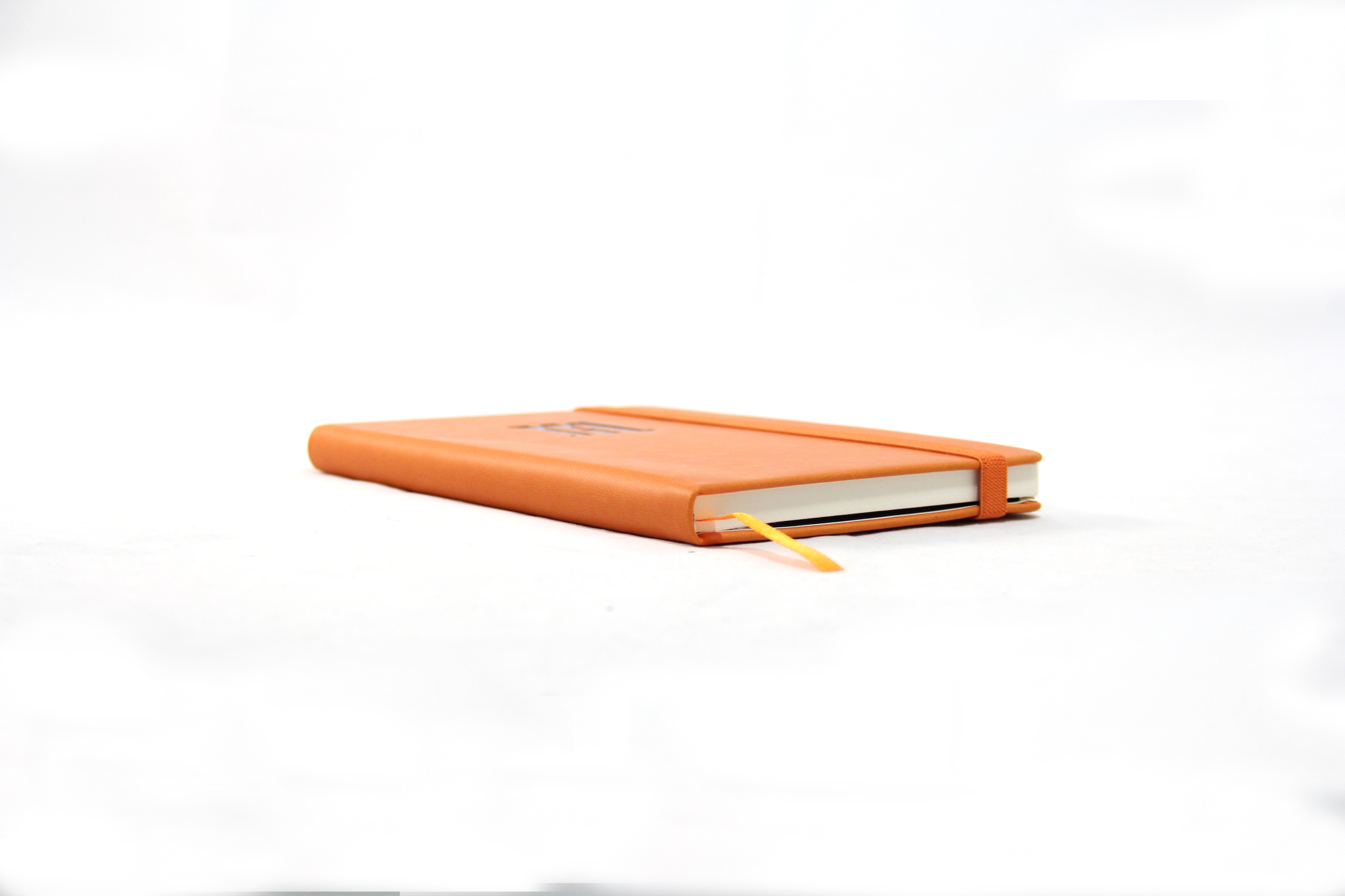 Fiore Orange Hard Cover Journal 8.5" x 5.5" 2