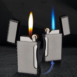 Open Cap Ignition Heat Foil Lighter 23