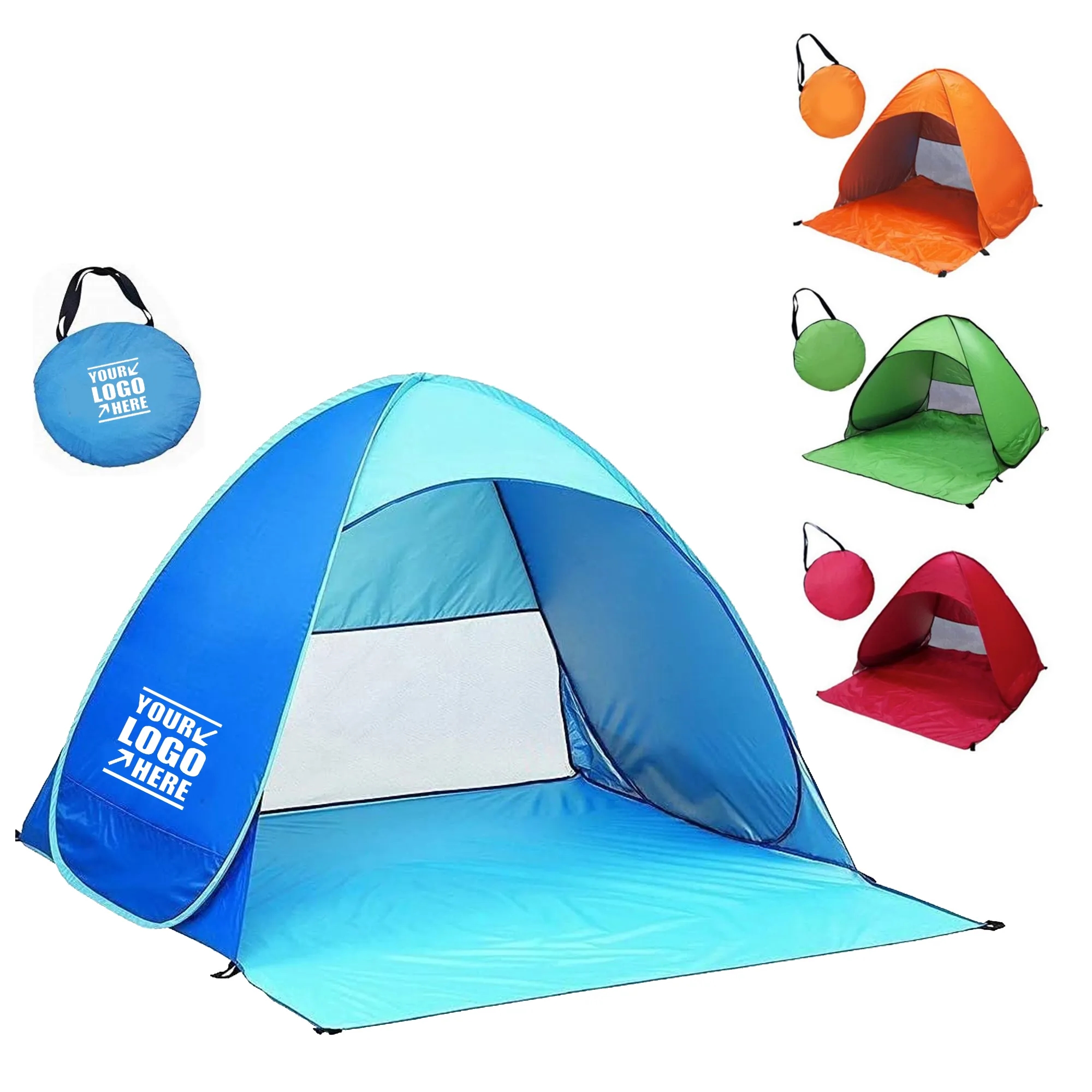 Automatic Pop Up Instant Portable Outdoors Beach Tent Sun Sh 2