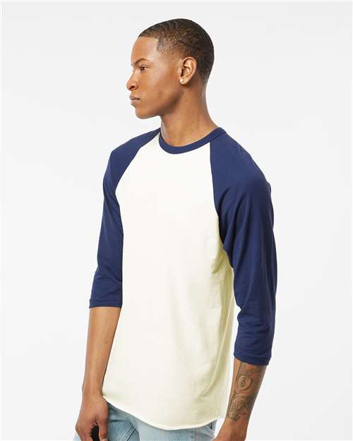 Unisex Fine Jersey Raglan T-Shirt - 245 16