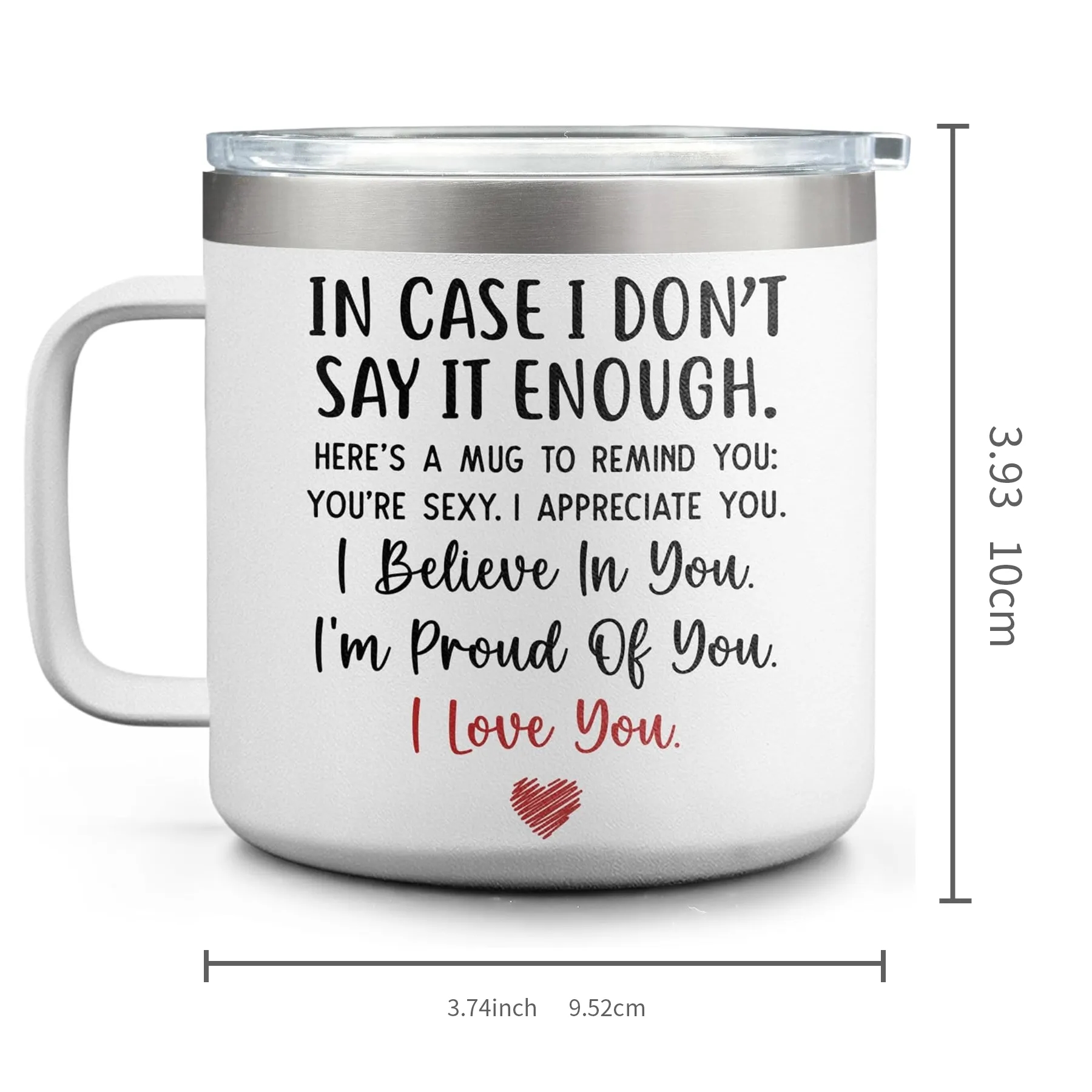 Valentines Day Gifts For Her - 14oz Coffee Tumbler 2