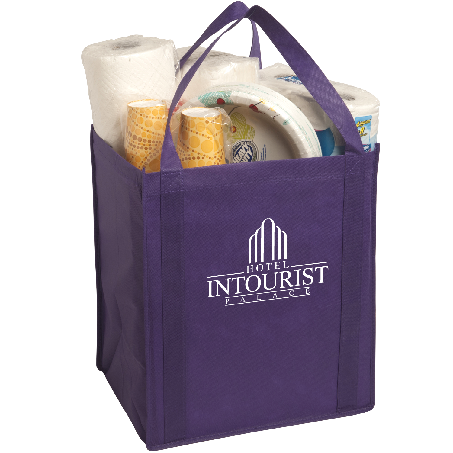 Large Non-Woven Grocery Shopping Tote Bag 5