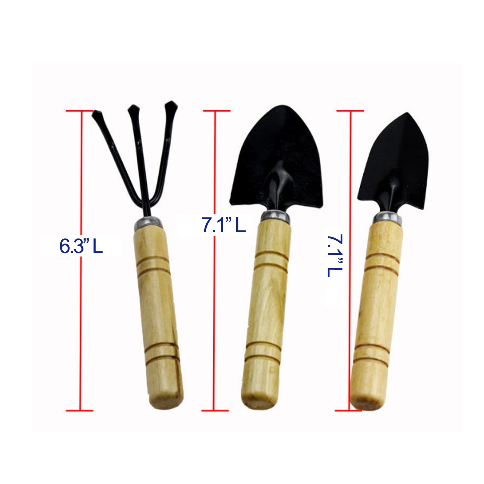 3 Piece Gardening Planting Tools Set 2