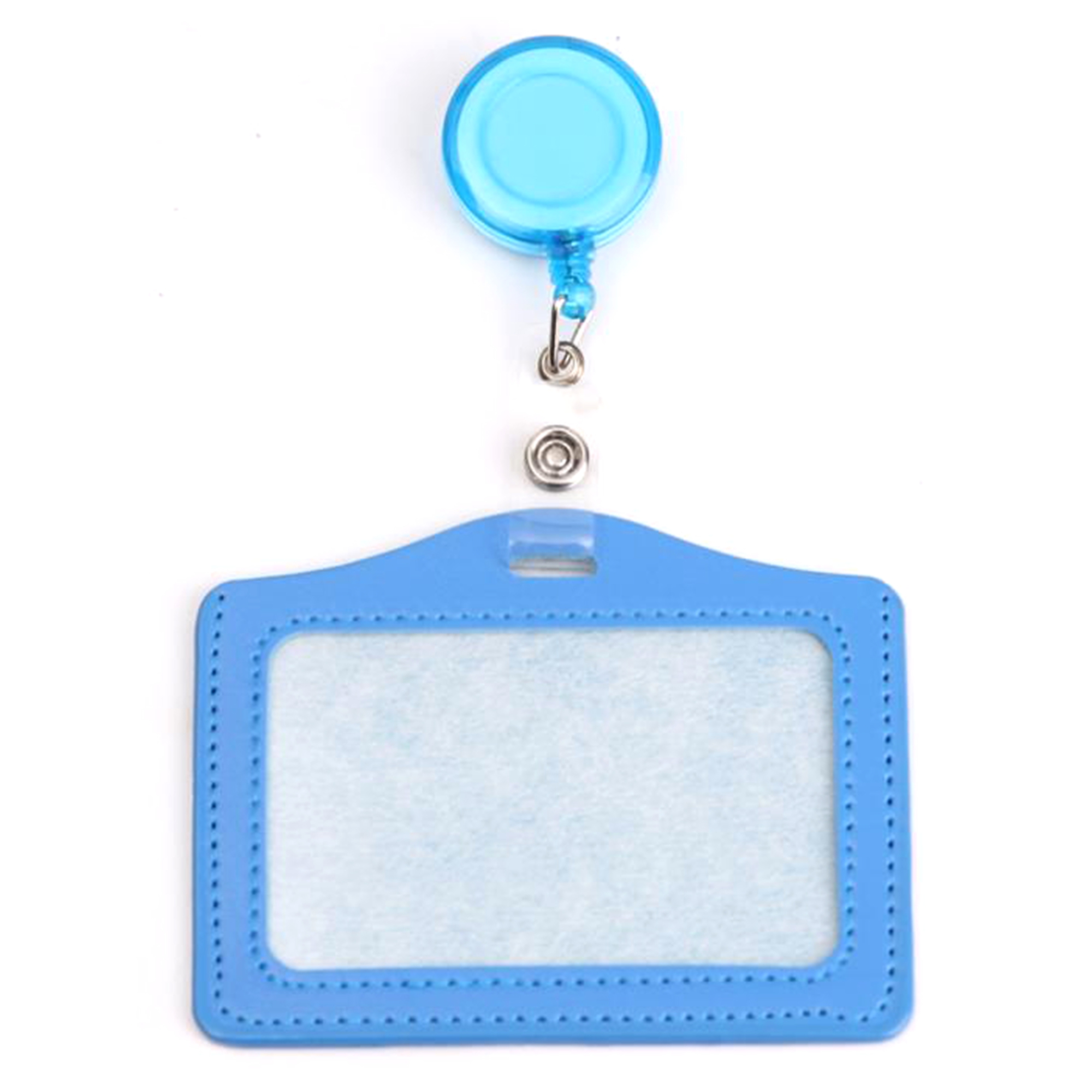 Retractable Badge Reel with ID Card Holder 2