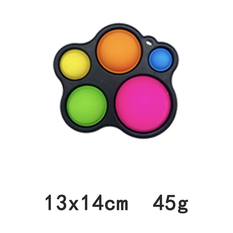 Small Stress Reliever Finger Bubble Toys 4