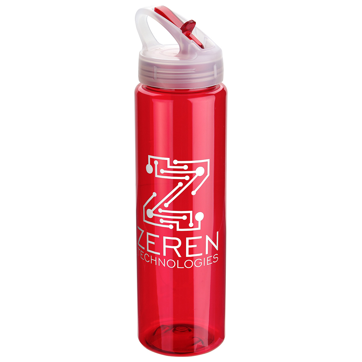 Velo 32 oz PET Bottle with Flip-Up Lid 17
