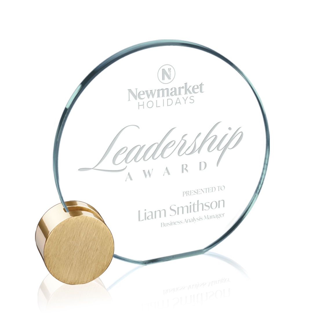 Verdunn Award - Jade/Gold Circle 3