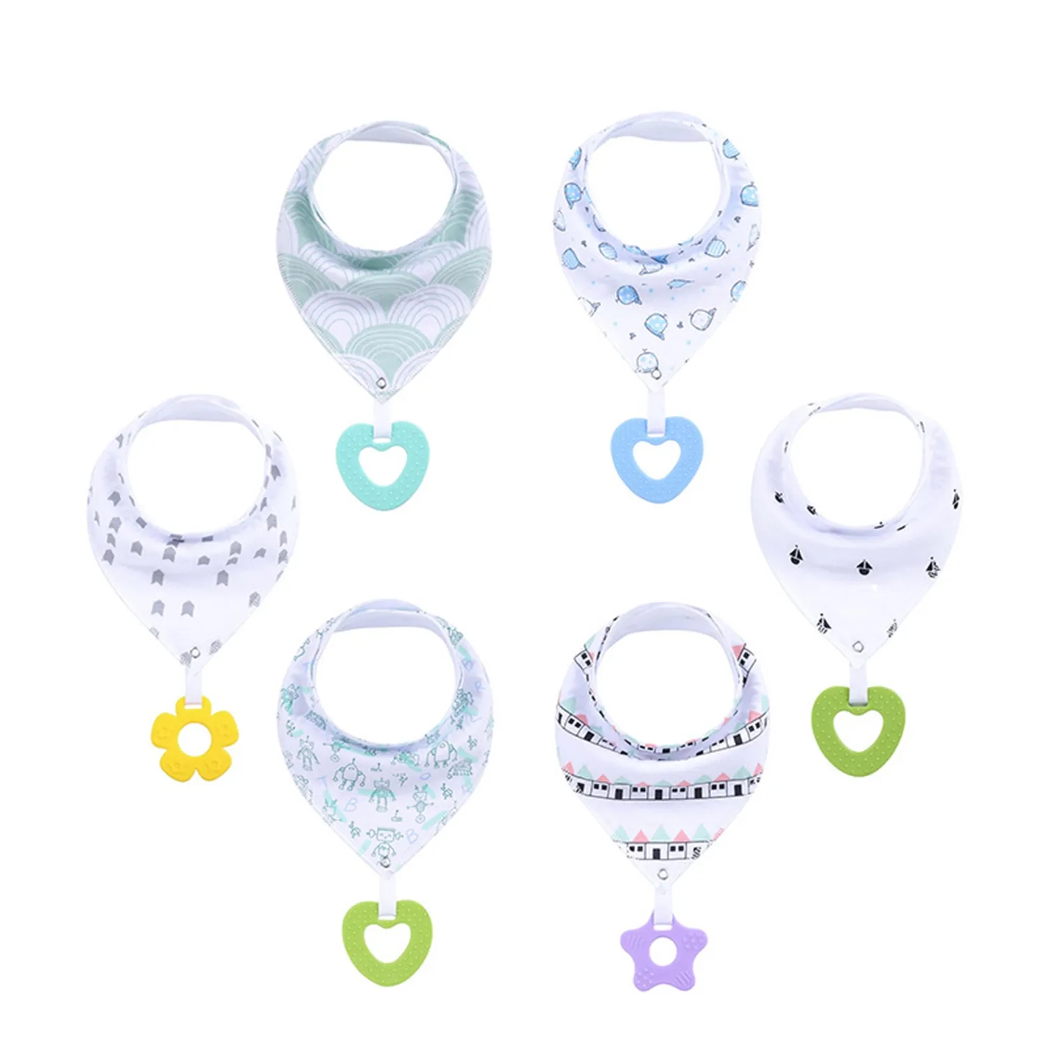 Cotton Baby Bib T-Shirt Toy 6