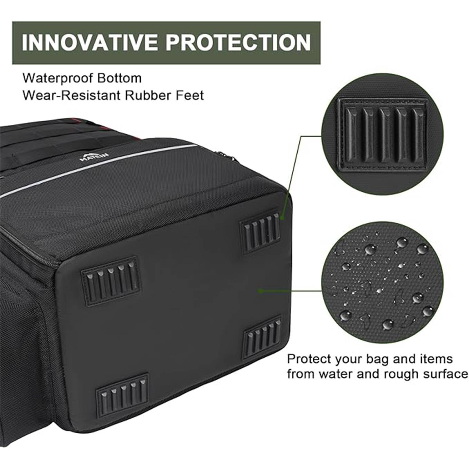 26L Waterproof Fishing Backpack w/ Cooler Compartment 2