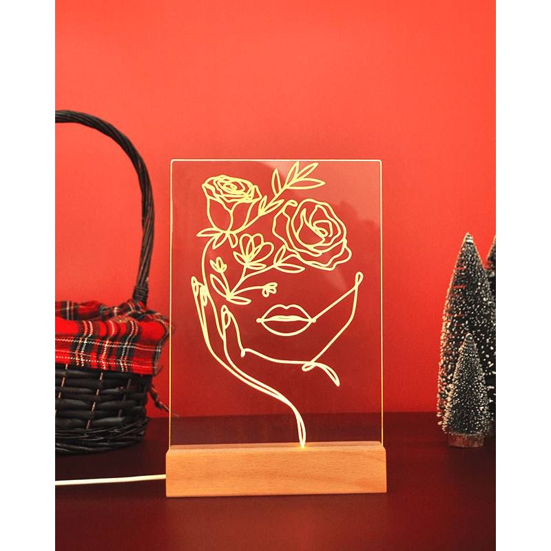 Custom LED Acrylic Light Stands 11