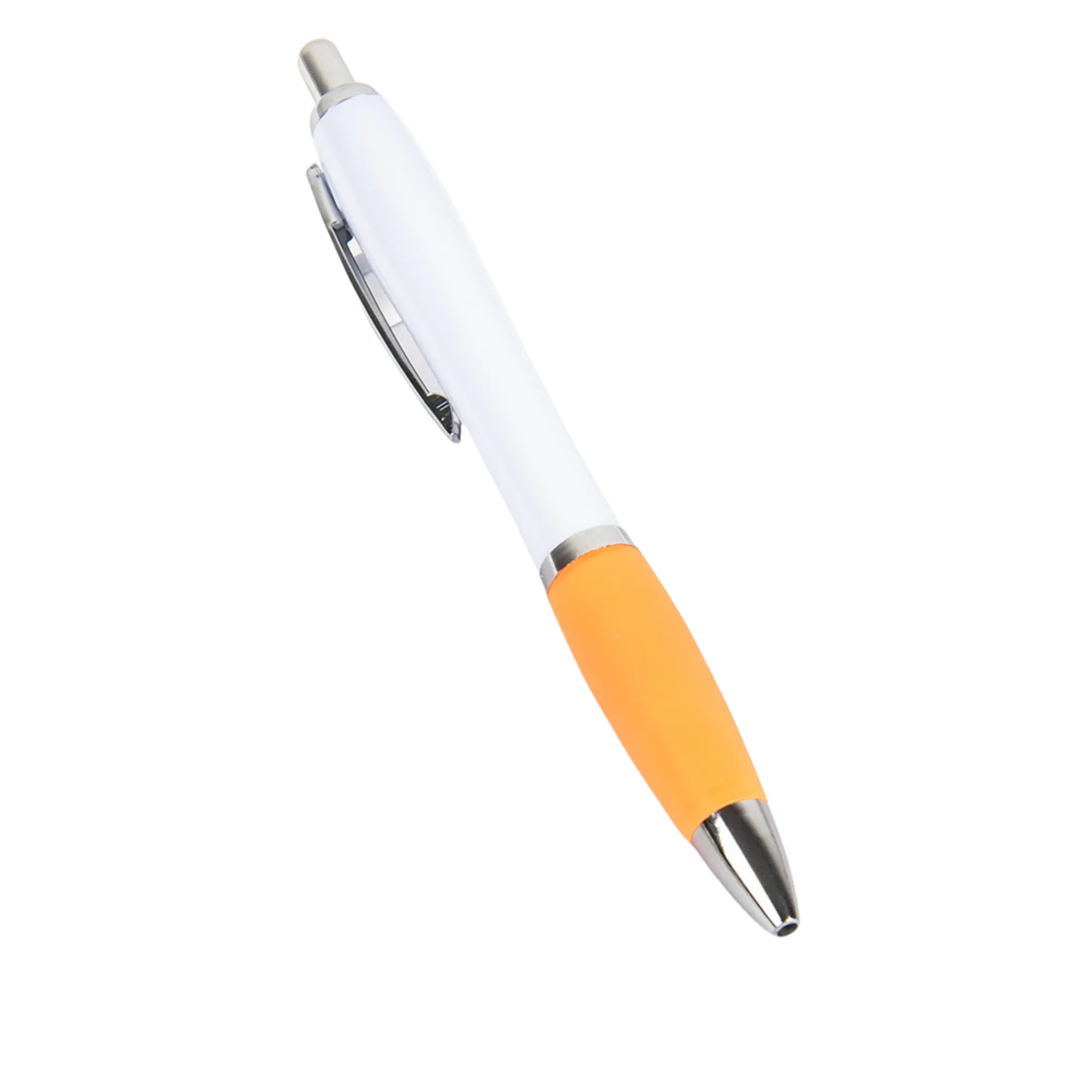 Press-Type Plastic Barrel Ballpoint Pen 12