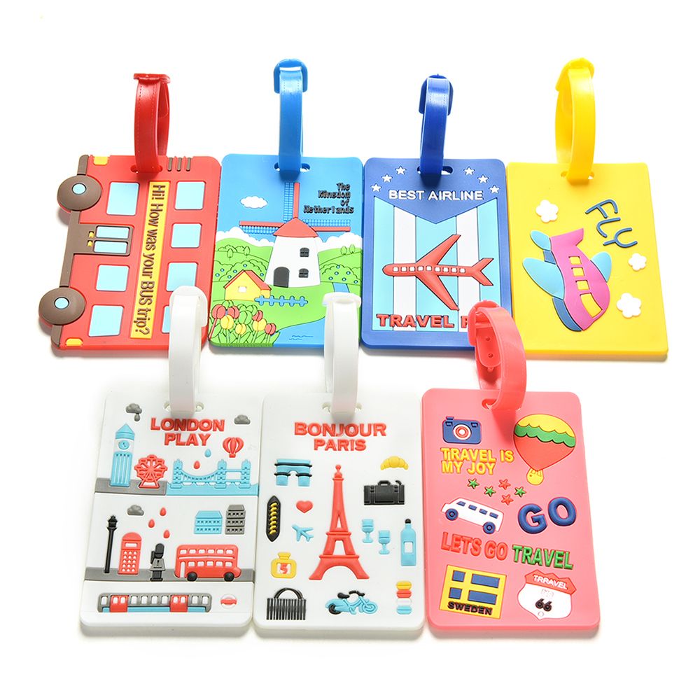 Vinyl Luggage Tag 5