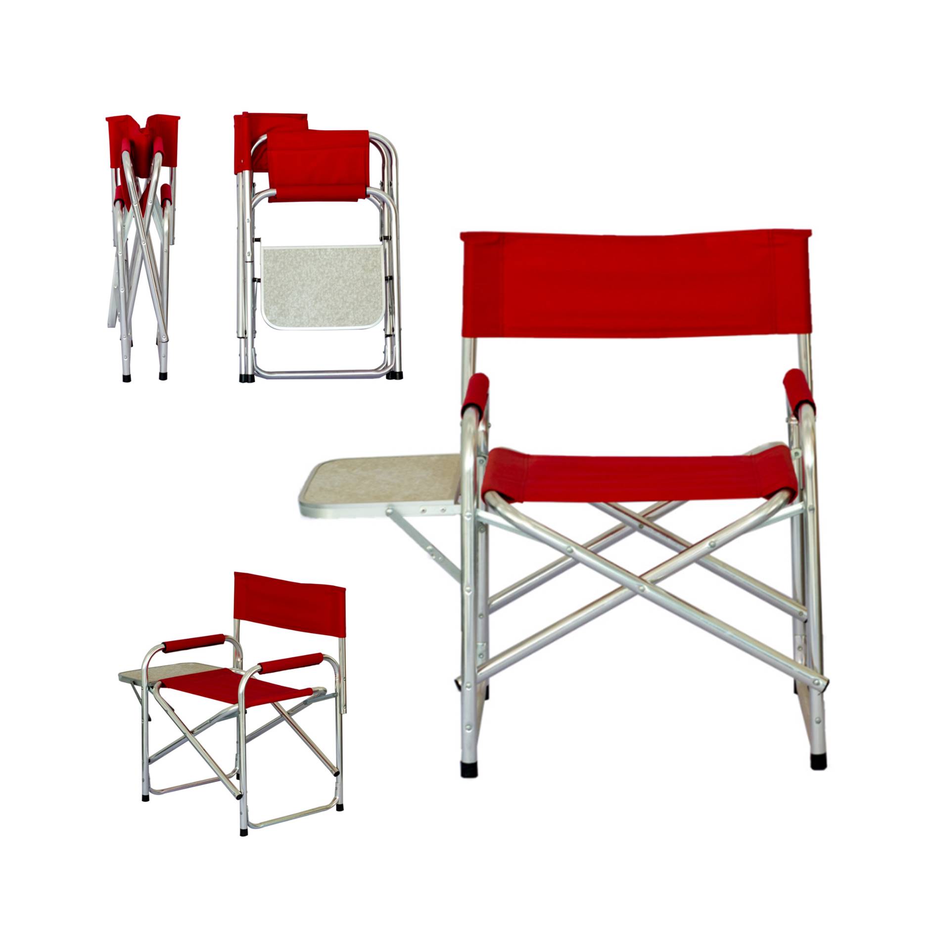 Portable Foldable Chair With Side Table 4