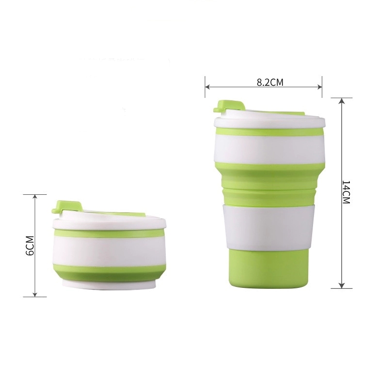 12 Oz Silicone Collapsible Coffee Mug 8