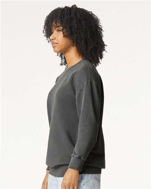 Unisex Garment-Dyed Lightweight Crewneck Sweatshirt - 1466 102