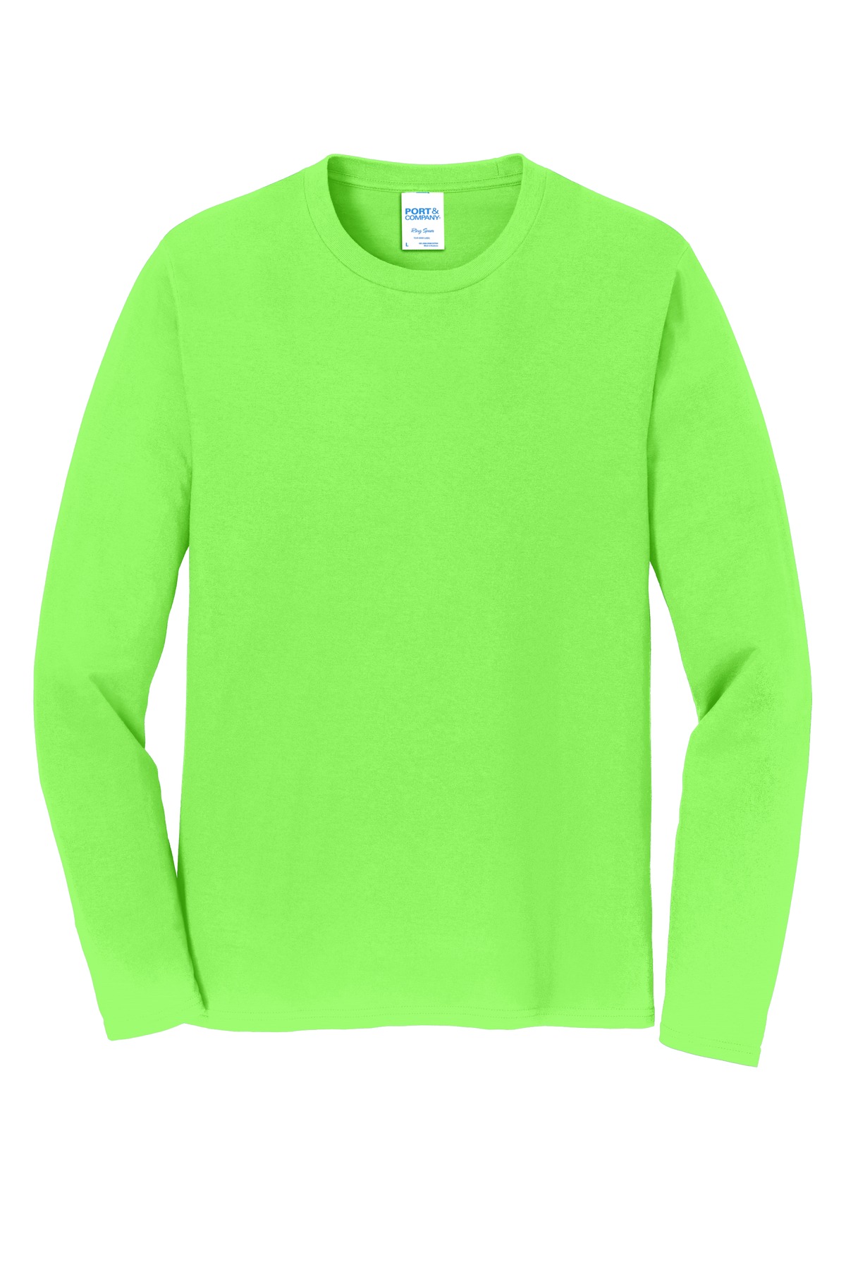 Port & Co Long Sleeve Fan Favorite Tee. PC450LS 87