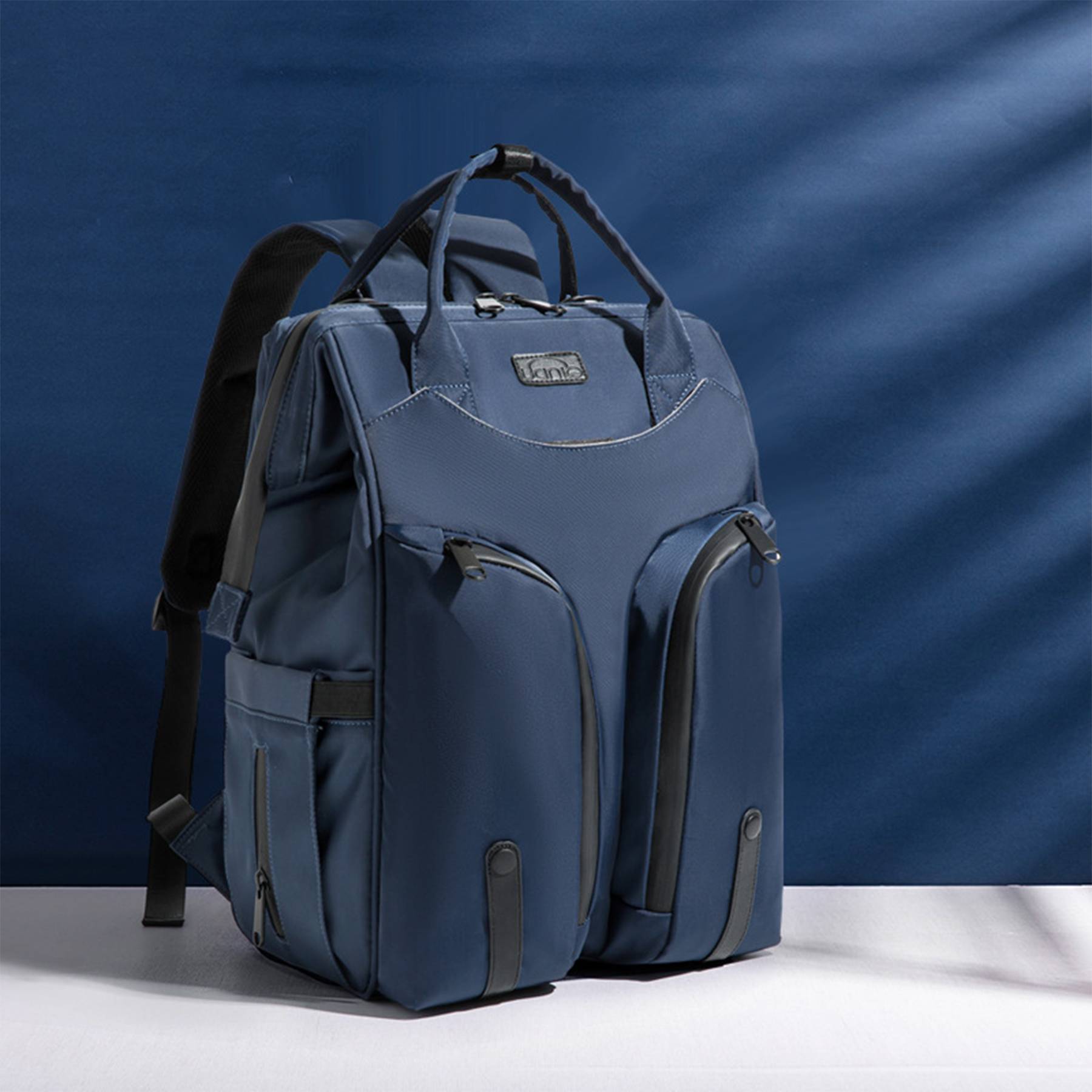 Oxford Water Resistant Travel Laptop Mommy Backpack 4