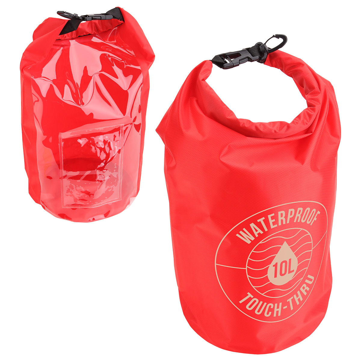10-Liter Waterproof Gear Bag With Touch-Thru Pouch 2