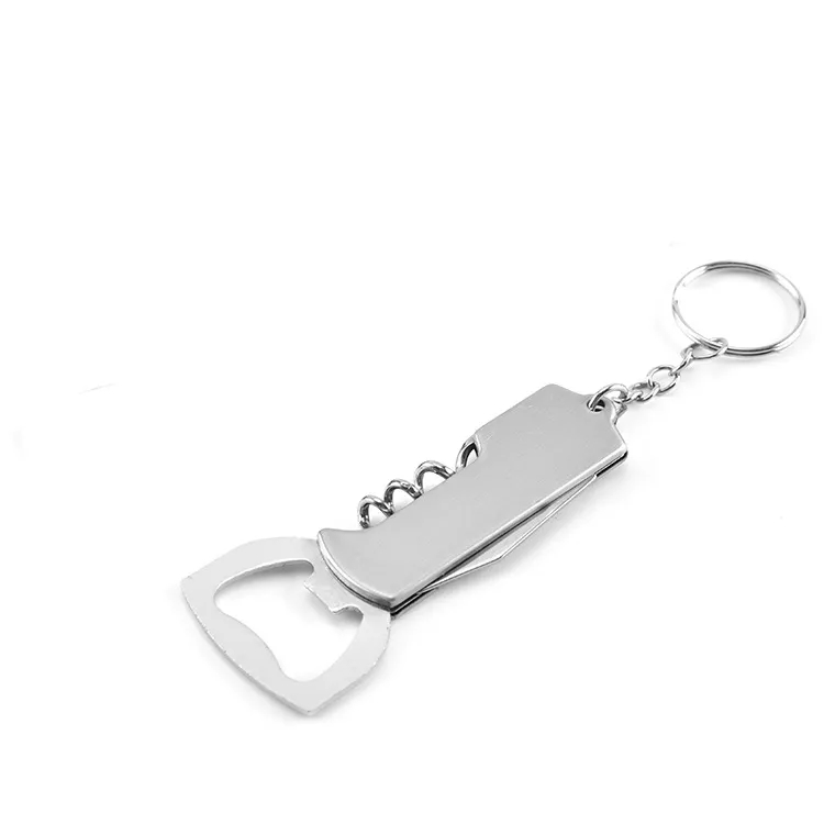 Multifunction Pocket Survival Tool Key Chain Bottle Opener 2