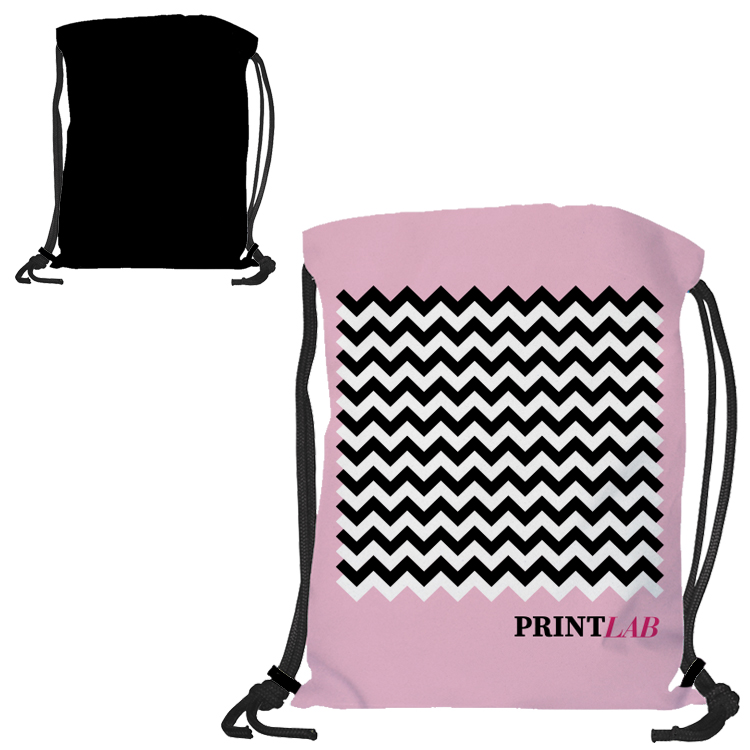 Super Drawstring Pack (One side Imprint) Colored Heavy Rope 38