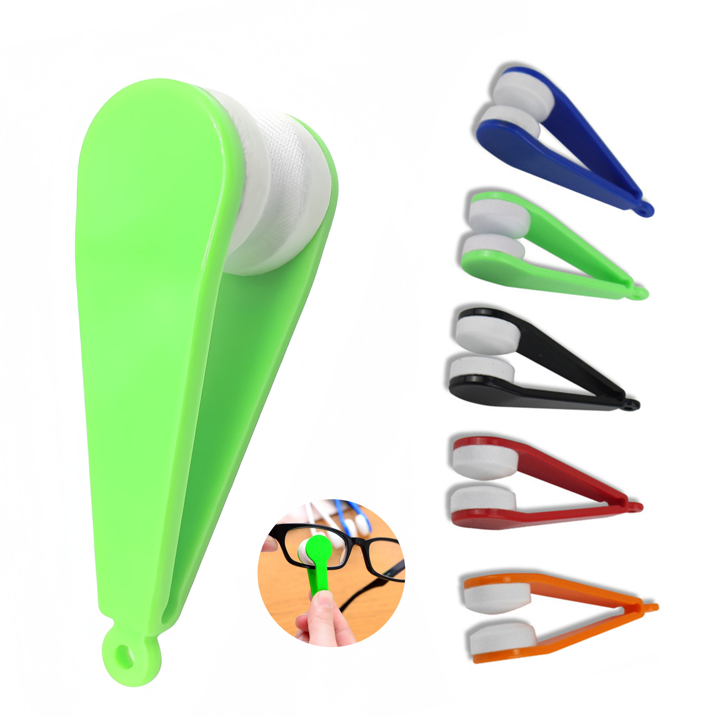 Dual-Sided Portable Lens Cleaner for Effortless Glasses Care 1