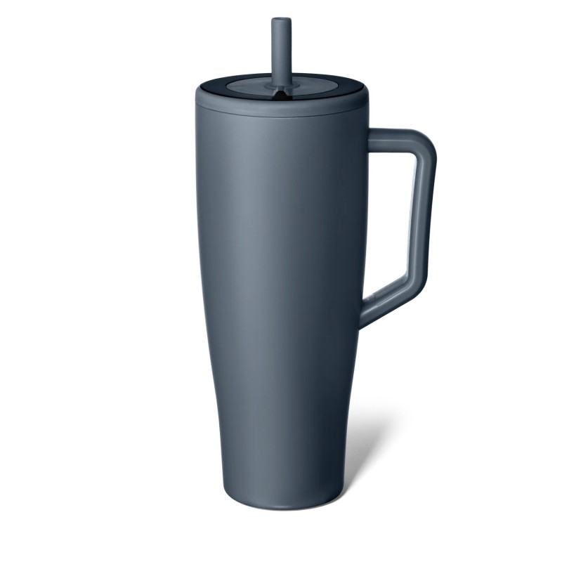40 oz Leakproof Stainless Steel Tumbler W/ Lid & Straw 9