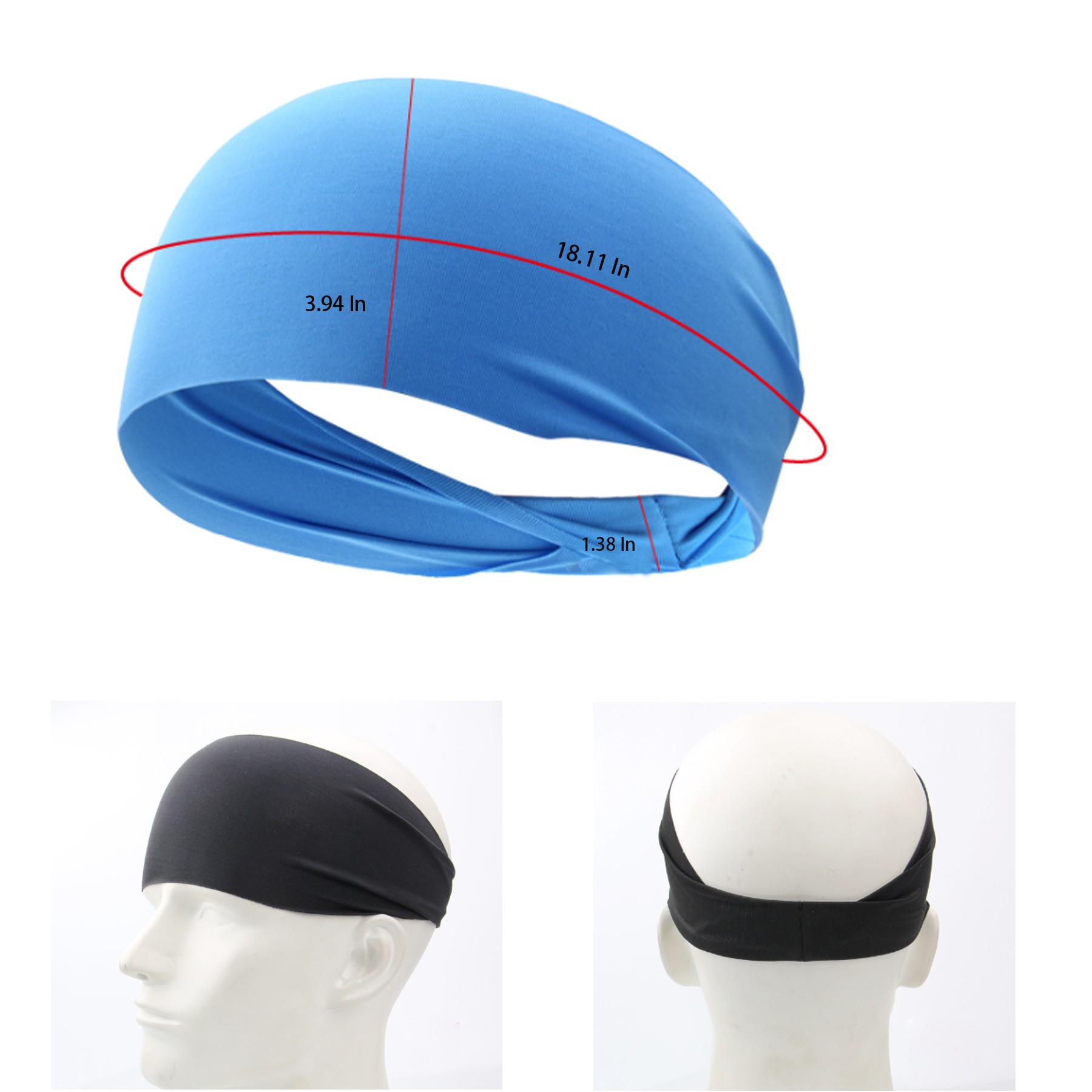 Ultra Thin Sports Headband 12
