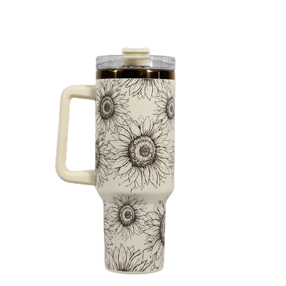 40 oz Vacuum Insulated Mug with Golden Under 7