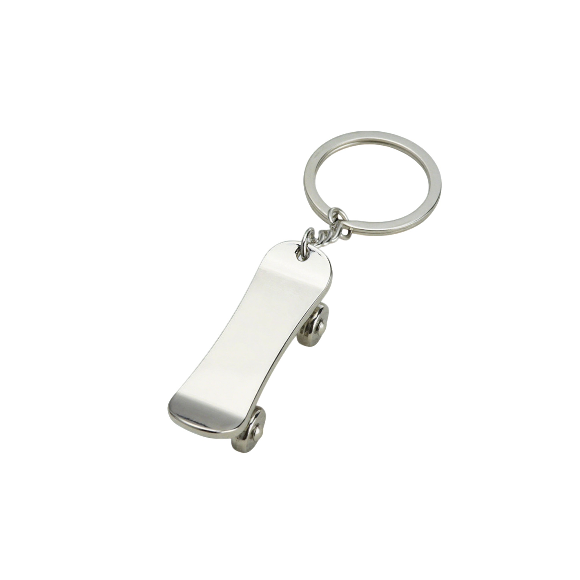 Alloy Mini Skateboard Keychain With Ring 6