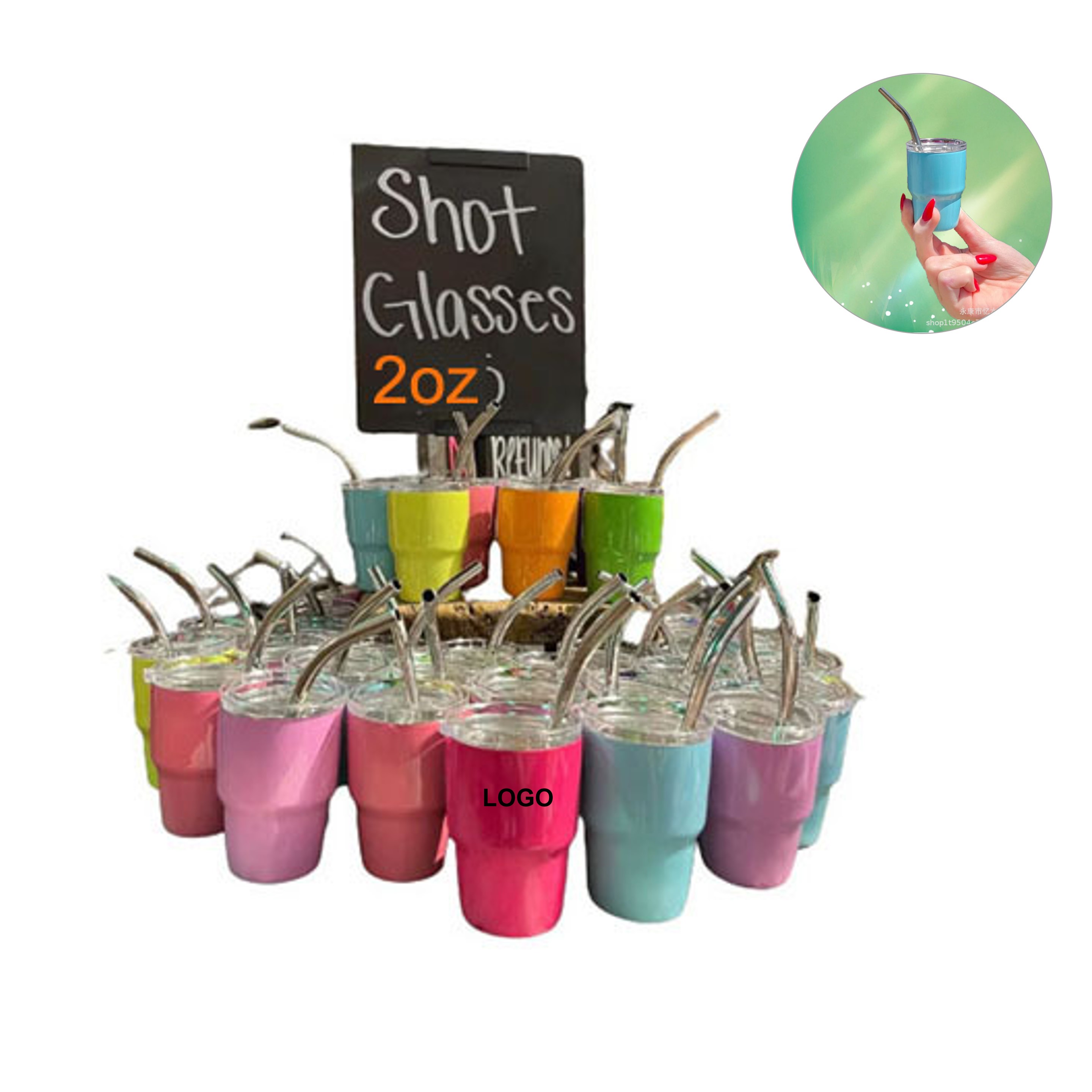 Mini Stainless Steel Shot Glass 4