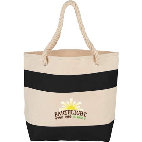 Rope Handle 16oz Cotton Canvas Tote 40
